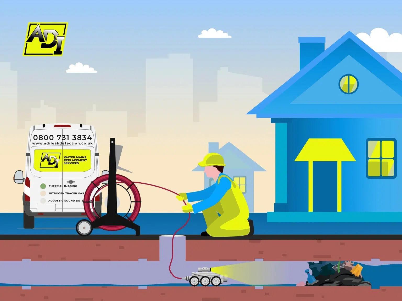 Drainage CCTV Surveys & Investigations Worcestershire